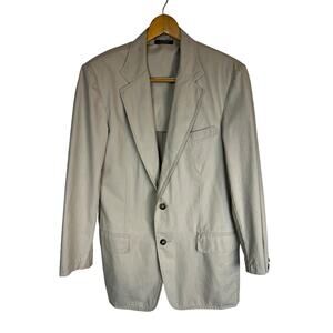 Classic Men's Blazer in Cream